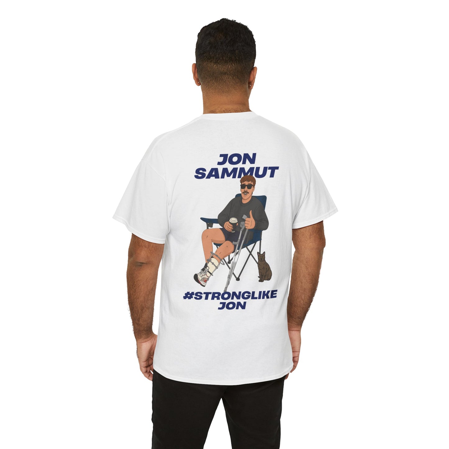 Jon Sammut "#StrongLikeJon" - Unisex Cotten Tee