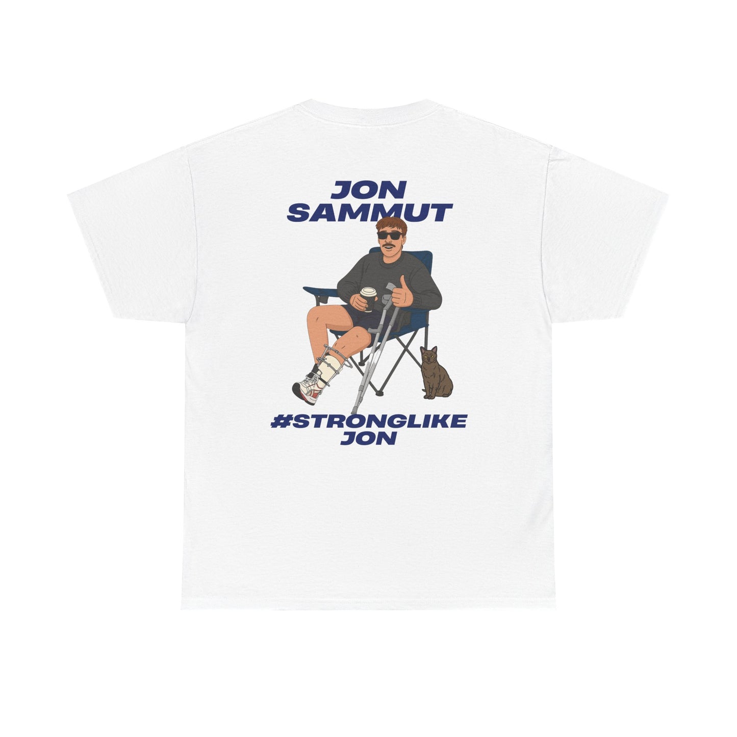 Jon Sammut "#StrongLikeJon" - Unisex Cotten Tee