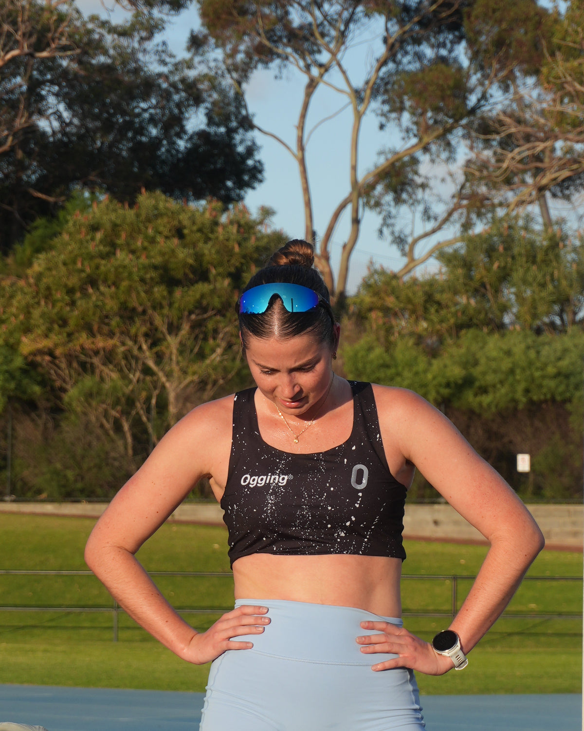 Lightweight Club Crop Singlet, Race