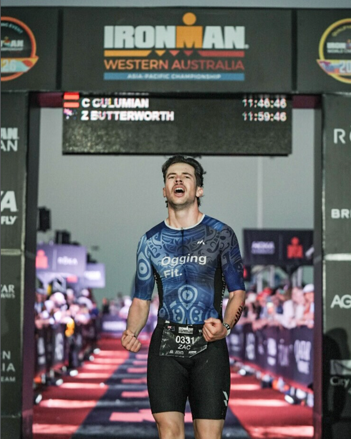 Ogging athlete — race day