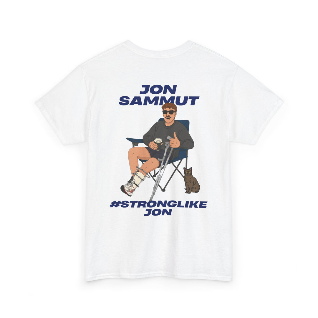 Jon Sammut "#StrongLikeJon" - Unisex Cotten Tee