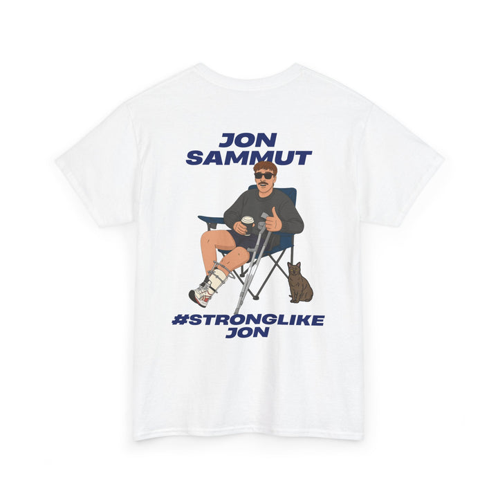 Jon Sammut "#StrongLikeJon" - Unisex Cotten Tee
