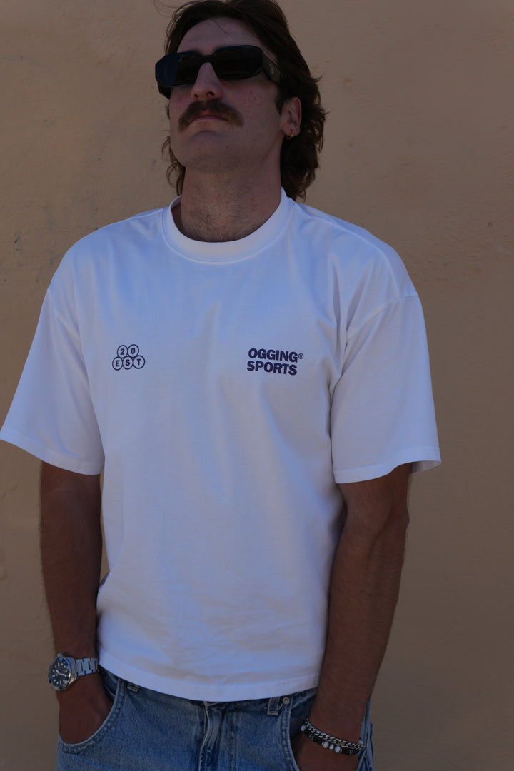 Box-Fit Cropped Tee — Mountain