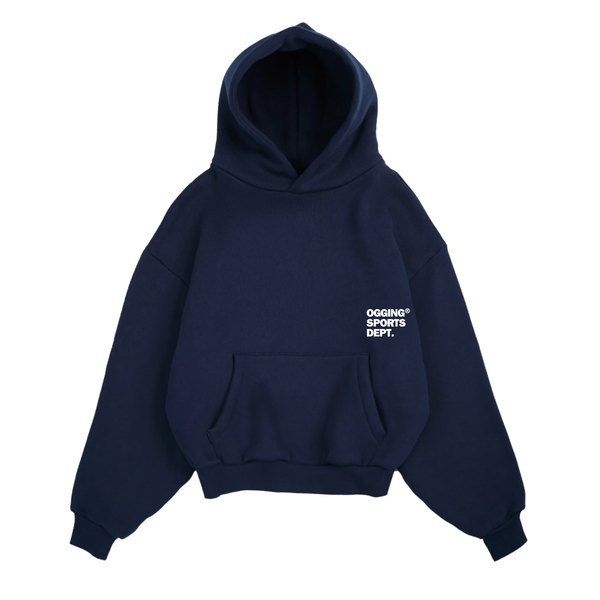 Heavyweight Hoodie — Navy
