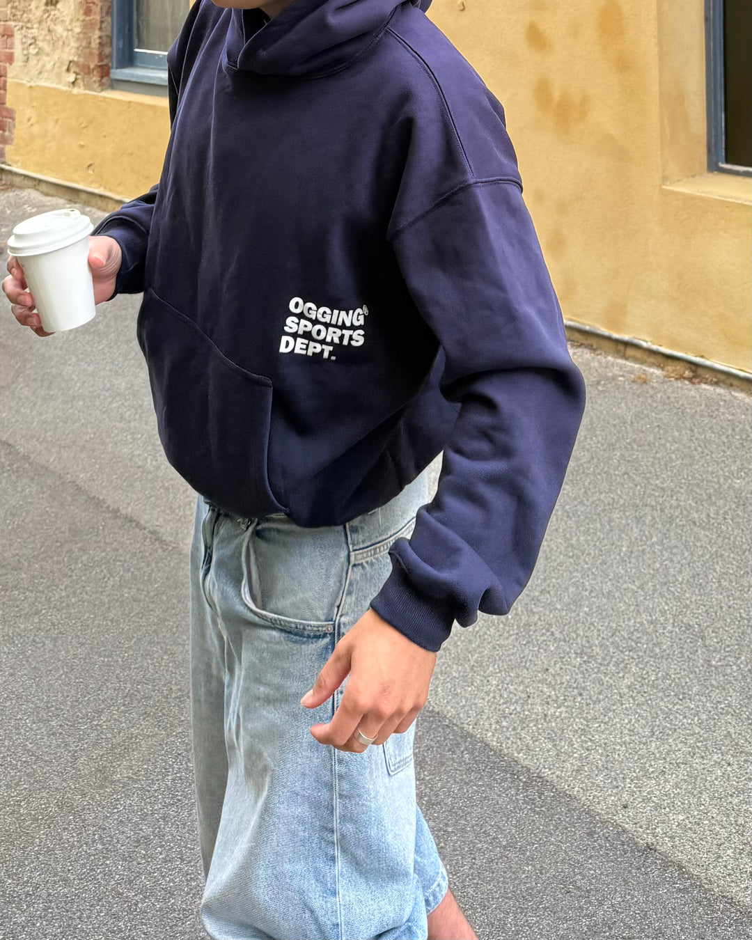 Heavy Weight Hoodie - Navy