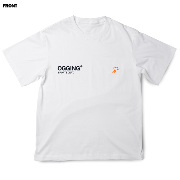 Box-Fit Cropped Tee — Orange