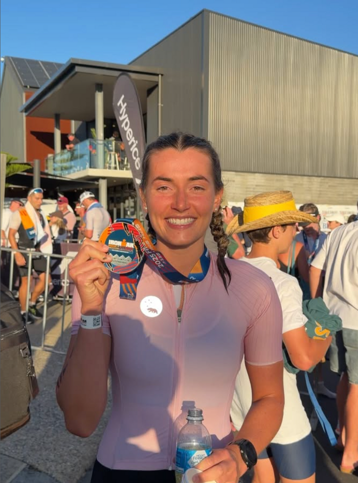 Ogging athlete — race day