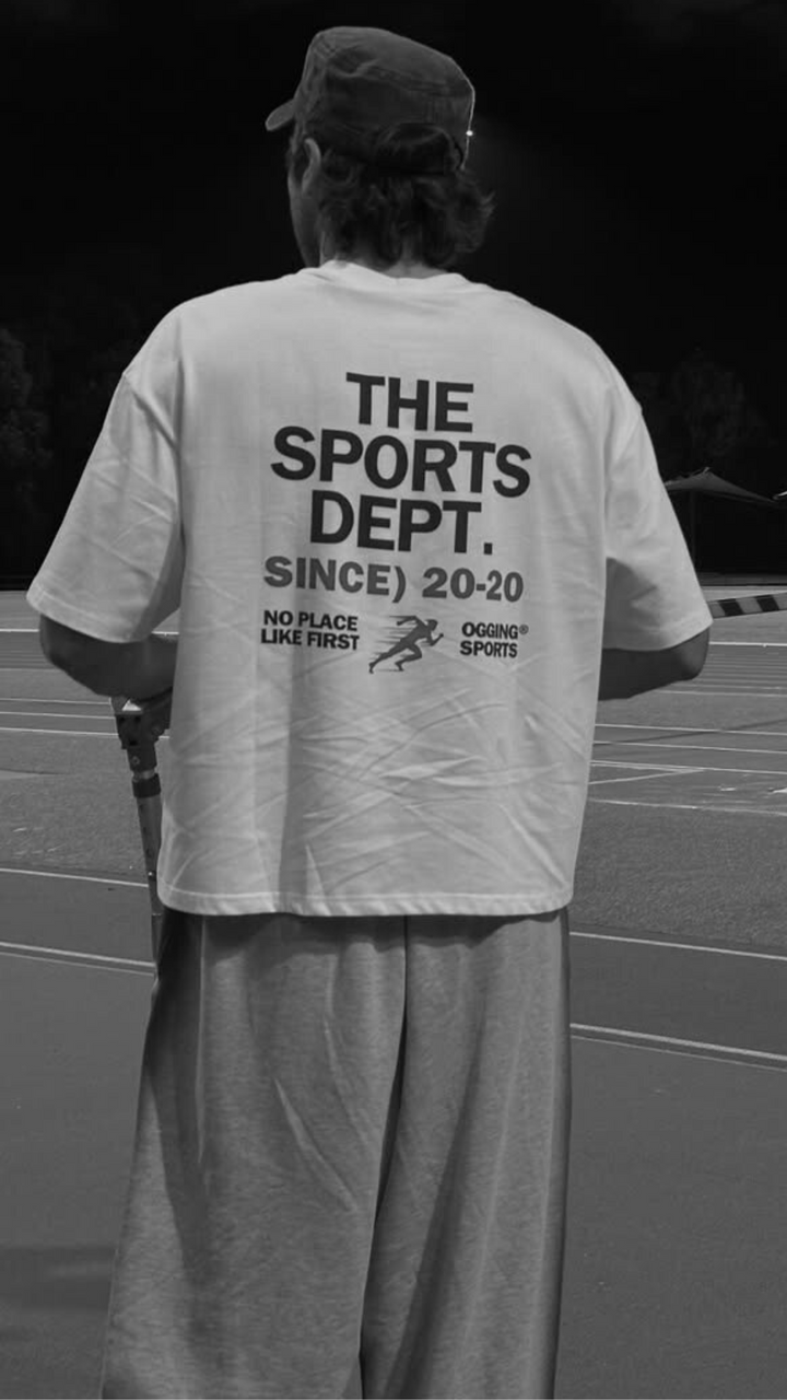 Ogging® Sports Box-Fit Cropped T-Shirt